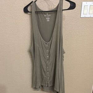 American Eagle Outfitters Khaki Tank Top